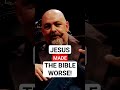 JESUS is IMMORAL??? #jesus #jordanpeterson #mattdillahunty #god #bible #christianity #christ