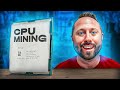 I Built a CPU Mining Rig, This thing is Awesome! AMD 3900X CPU Mining Rig