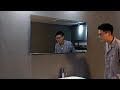 How to operate a smart mirror?