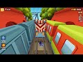 Subway Surfers Guard VS Dino Running PC HD 2024 Full Screen Railway Station Run Gameplay