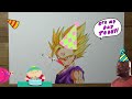 Tutorial: How To Draw GOHAN SUPER SAIYAN 2 - Step by Step!