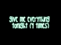 Give Me Everything Ne-yo Pitbull Lyrics