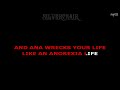 Silverchair | Ana's Song [Open Fire] (Karaoke + Instrumental)