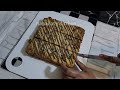 No Bowl Choc Slice | No Egg No Beater No Mixer Chocolate Coconut Sweet Recipe by Nabahat's Kitchen