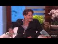 Johnny Depp on Ellen Show