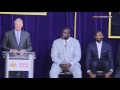 Jerry West Tells Stories At Shaq's Statue Unveiling
