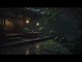 Feel The Relaxation In The Quiet Night With Rain | The Sound Takes Away Anxiety