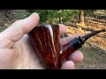 SederCraft Straight Grain Poke Tobacco Pipe