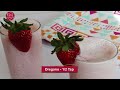 Strawberry Lassi | Indian Yogurt Drink