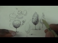 How to Draw Trees with Pen & Ink