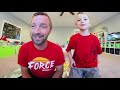 Father & Son PLAY FISH & FLIPS! / Toss Your Worms!