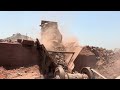 Amazing Quarry Primary Rock Crushing Machine Working | Satisfying Rock Crusher | Stone Crushing