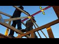 How to install Roof Trusses