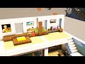 Minecraft | Modern Interior with Large Aquarium