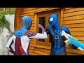 SUPERHERO's Story || If Water Fights Were Like Battle Royales ( Action, Funny ) - Follow Me