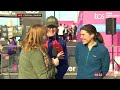 London Marathon (Russell Cook, Chris Evans, Gabby Logan, Jasmin Paris) On BBC Breakfast [21.04.2024]