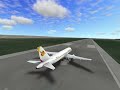 RFS Bhutan Air Airbus A320 Good Landing at Changi Airport