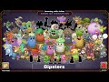 FAN MADE (BASED ON YOUR REQUESTS) Full BOOK OF MONSTERS - Earth Island | My Singing Monsters