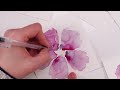 This WATERCOLOR technique WILL CHANGE how you PAINT flowers forever ! ~ Painting Lessons