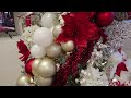 DECORATING MY CHRISTMAS TREE 2023 | RED, WHITE & GOLD CHRISTMAS DECORATIONS