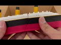 Review of All Ships in the Box with sinking videos. Titanic, Britanninc, Aircraft Carrier.