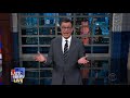 Sparks Fly At Third Dem Debate - Colbert's LIVE Monologue