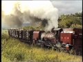 South African Steam: Alfred County Railway NGG16A Garratt hauling timber