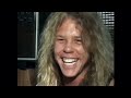 Metallica - Cliff Burton and James Hetfield final uncut interview - 1986