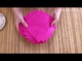 How To Fan A Stack Of Paper Napkins In A Few Seconds. Easy!