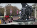 Walking tour of Buckingham Palace Piccadilly Circus Trafalgar Square Big Ben Westminster  Harrods