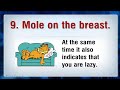 Mole On A Women's Body Can Tell A Lots Of Things About Their Personality