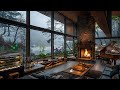 Fresh Cabin Ambience in the Forest and Smooth Morning Jazz - Relaxing Music that Focuses Ideas