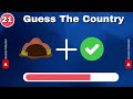 Guess The Country By Emoji | Ultimate Geography Quizz