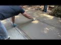 How To Pour A Concrete Patio QUICK!