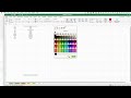 Boost your Microsoft Excel Skills: Colour-coded worksheet tabs