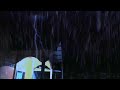Heavy rain and Thunder storm Ambience to sleep, Fall Asleep fast In 3 minutes with torrential Rain