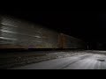 CN M324 rolling through Swanton VT with a mixed freight and some autoracks