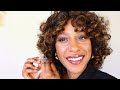 Throw On & Go! 3 Minute Install | 12 inch Bouncy Curly T1b/30 Ombre Wig Ft. Junoda Wig