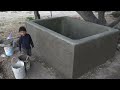 Construyendo una Pila para el agua, asi se hace desde cero