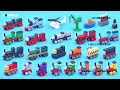 Lego Thomas and Friends Mini Vehicles - Compilation (Tutorial)