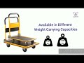 Foldable Platform Trolley- Solution for Every Warehouse || Inaithiram