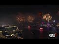 New Year's 2024: Hong Kong shows off biggest fireworks display to date