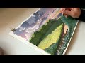 My Neighbor Totoro | Studio Ghibli ✧ Gouache Landscape Painting