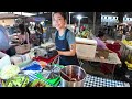 Amazing BANGKOK's STREET FOOD at Morning Market l Thailand Street Food