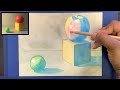 How to use Watercolor Pencils | Glaze and Color | Part 2