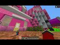 J’ai construit une Mini BASE en dessous de la Maison de ma FAN GIRL sur Minecraft !