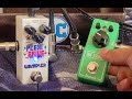 Wampler Plexi Drive with Ibanez Mini Tube Screamer as boost!