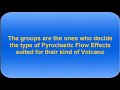 Pyroclastic Flow Effects of Miniature Volcano Project
