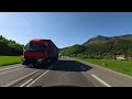 Driving in Slovakia from Ružomberok to Kubíková | spring 2024 | 4K