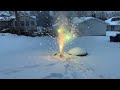 Snowcone Jr ‘Blueberry’ Fountain Firework